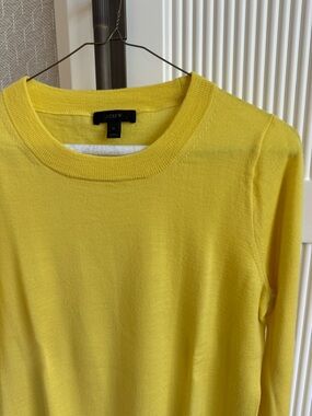 J. Crew Sunny Yellow Crewneck Sweater